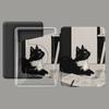 Акриловый защитный чехол для Kindle Paperwhite 6 12-го поколения с вращающейся подставкой, магнитная полная обложка