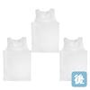Garo Kids Running Размер 140 Трикотажная футболка для мальчиков, 3 шт., 100% хлопок/Dry, 491864, Белый, (Японский размер)