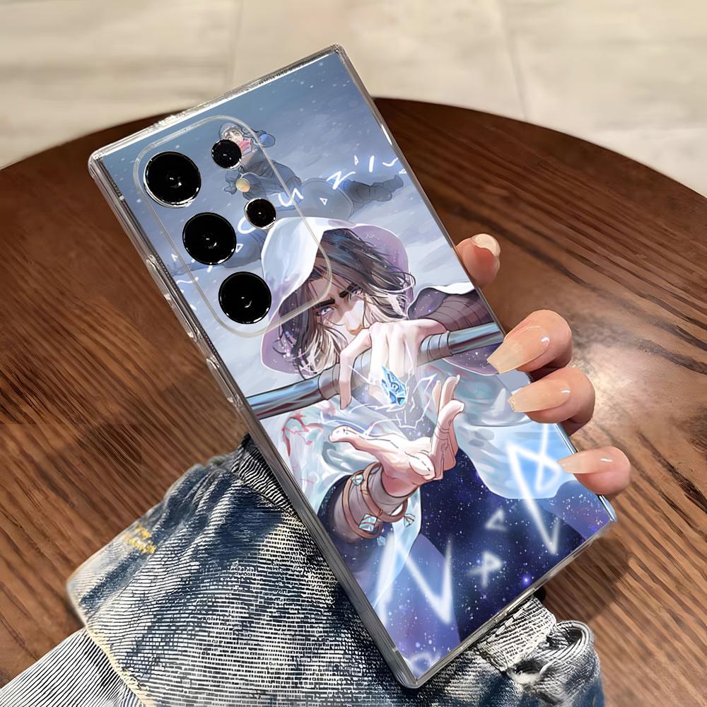 A-Arcane V-VictorS Чехол для телефона Samsung S26 S25 S24 Ultra S23 Fe S22 S20 S21 Plus Plus 5G Fe Прозрачная крышка