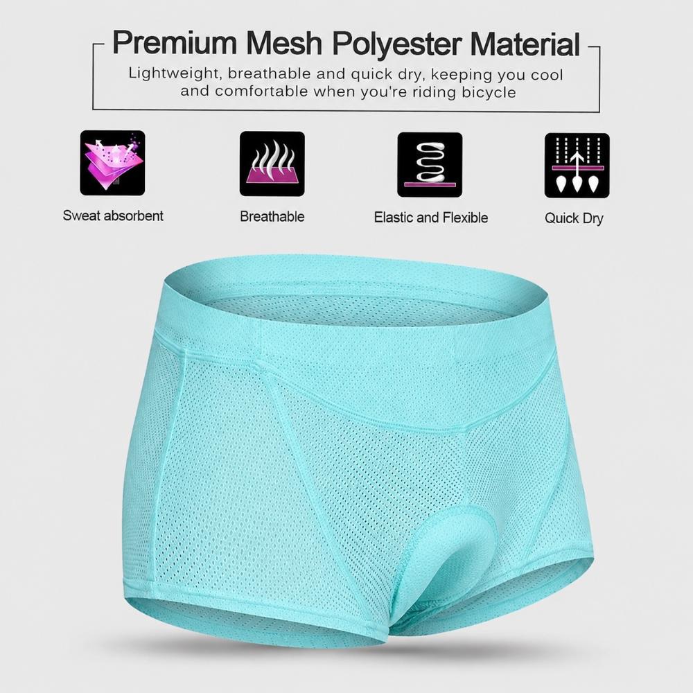 3D Pad Cycling Underwear Shorts Breathable Bike Underwear Pants Bike Shorts for Women Riders
