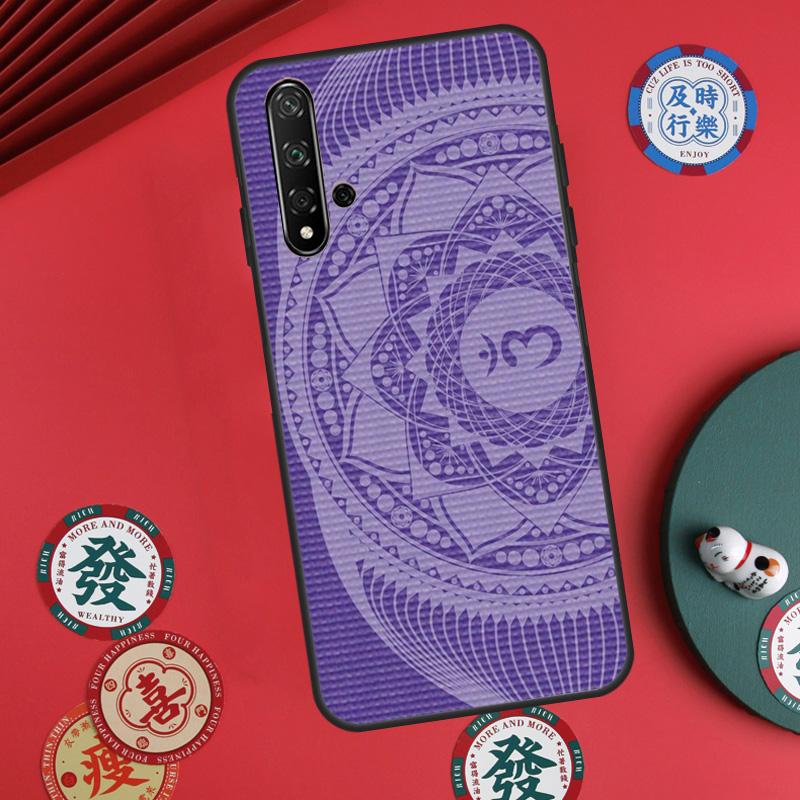 Чехол Mandala Chakra Yoga для Huawei Nova 12s 7i 8i 11i 12i Y73 Y70 Y90 Y60 Y72 Y61 Y91 9 10 SE P30 Pro P40 Lite