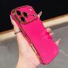 Роскошный 6D Покрытие Волнистый Чехол Для Телефона Для iPhone 17 Air 16 15 14 Plus 13 12 11 Pro Max 16e 16Pro Ударопрочный 3D Броня Мягкий ТПУ Чехол