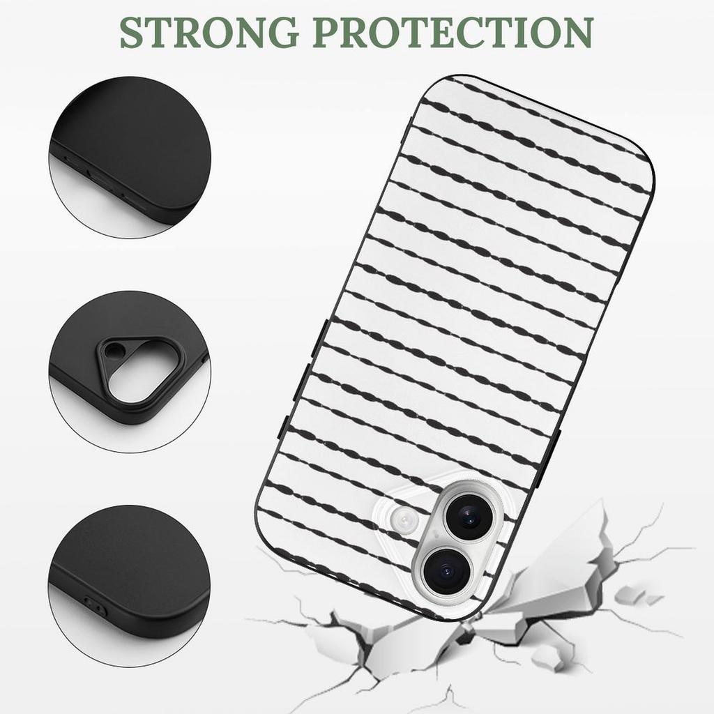 1 Pack For iPhone 17 Series TPU Phone Case Full-Edge Anti-Fall Flexible Design, Daily Protection