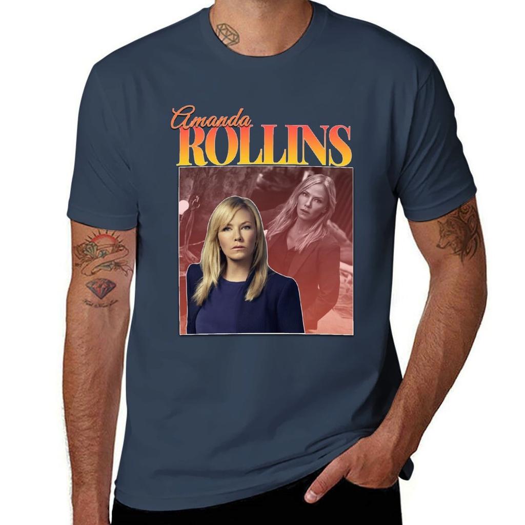 Amanda Rollins 90s Inspired Vintage Homage Tshirt Lightweight Casual Summer Tshirt