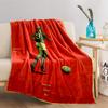 Soccer Legend On Red Blanket for All Seasons Blanket Lunch Break Throw Gift