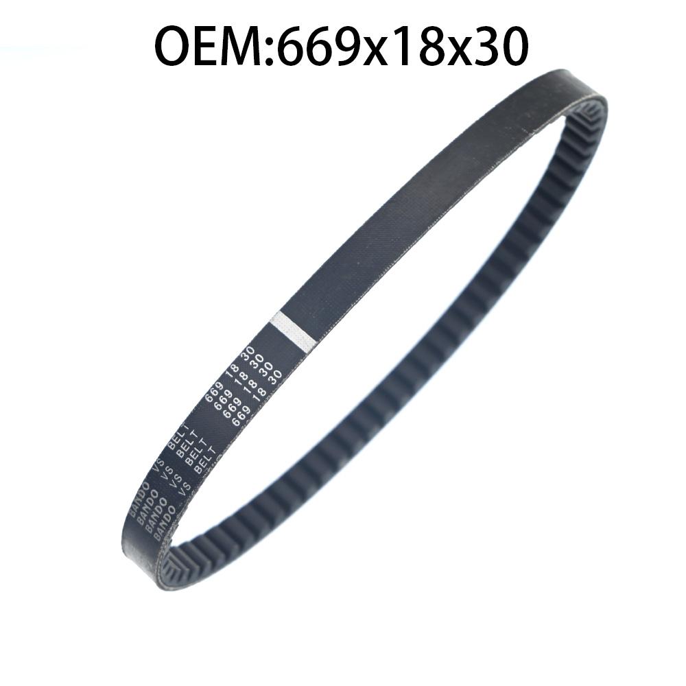Motorcycle Parts Drive Belt for Genuine Bando GY6 50cc 669 18 30 Scooter Engine Transimission Correa Belt 139QMB 147QMD