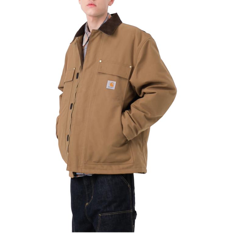 Carhartt WIP SS26 OG Арктическое пальто Классическая Толстовка Повседневная Удобная Куртка на молнии Унисекс Куртка I036239-00S-01
