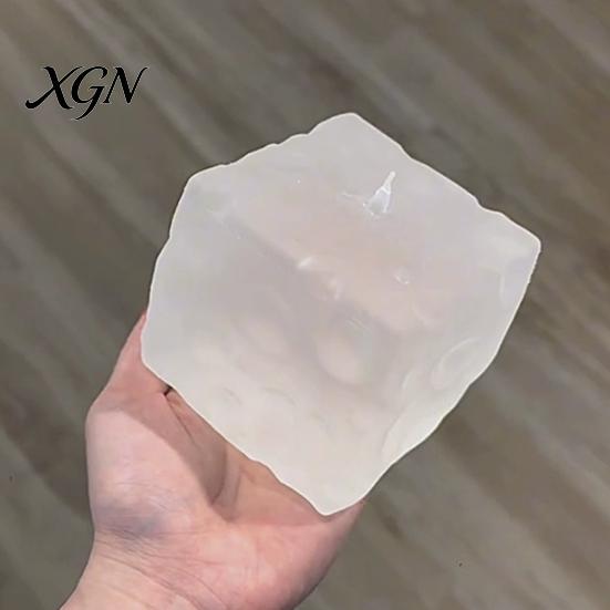 Stress Relief Toys Giant Cheese Squeeze Toy, Realistic Slow Rebound Cube for Kids Relaxation Adults, Soft Sensory Fidget Toy Anxiety And Fun Play Hand