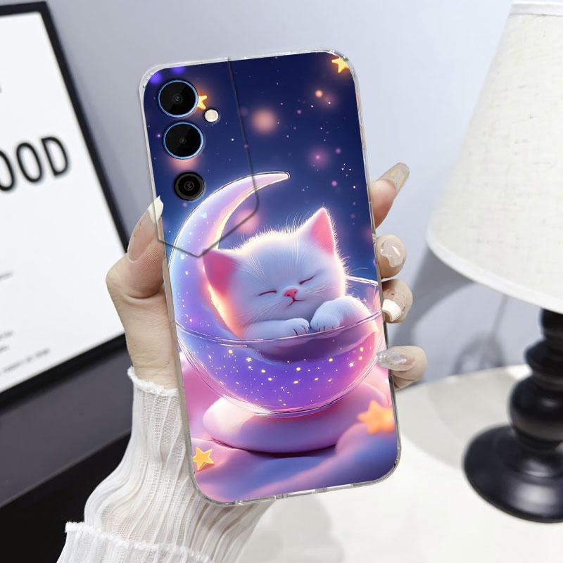 Чехол-защитная крышка для Tecno Pova Neo 2 Neo 3 Для Tecno Pova Neo Мраморный Прозрачный Мягкий Силиконовый Чехол для Телефона Мультяшный Цветочный Fundas