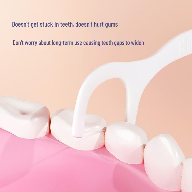 Зубочистки с нитью Cenban Peach