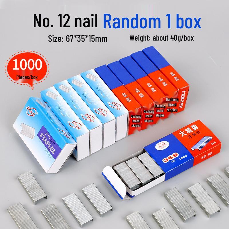 Скрепки Staples 24/6 Универсальные 12 калибра для 25 страниц | Канцелярские товары для офиса