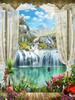 Алмазная картина мозаика морской горный пейзаж полная квадратная круглая вышивка оконный пейзаж украшение дома