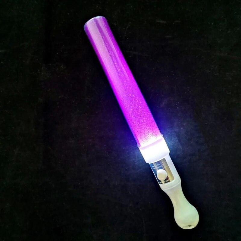 5pcs Colorful LED Glow Stick For Wedding Party, Fluorescent Flashlight LightFor Outdoor Camping Concerts Decor, Birthday Gifts