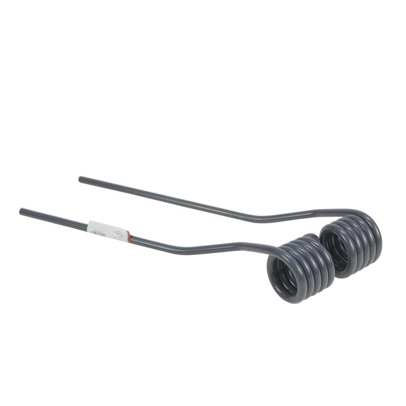 Left rotary rake tine Niemeyer 600.011 FI-9mm -370 powder coated MORGA