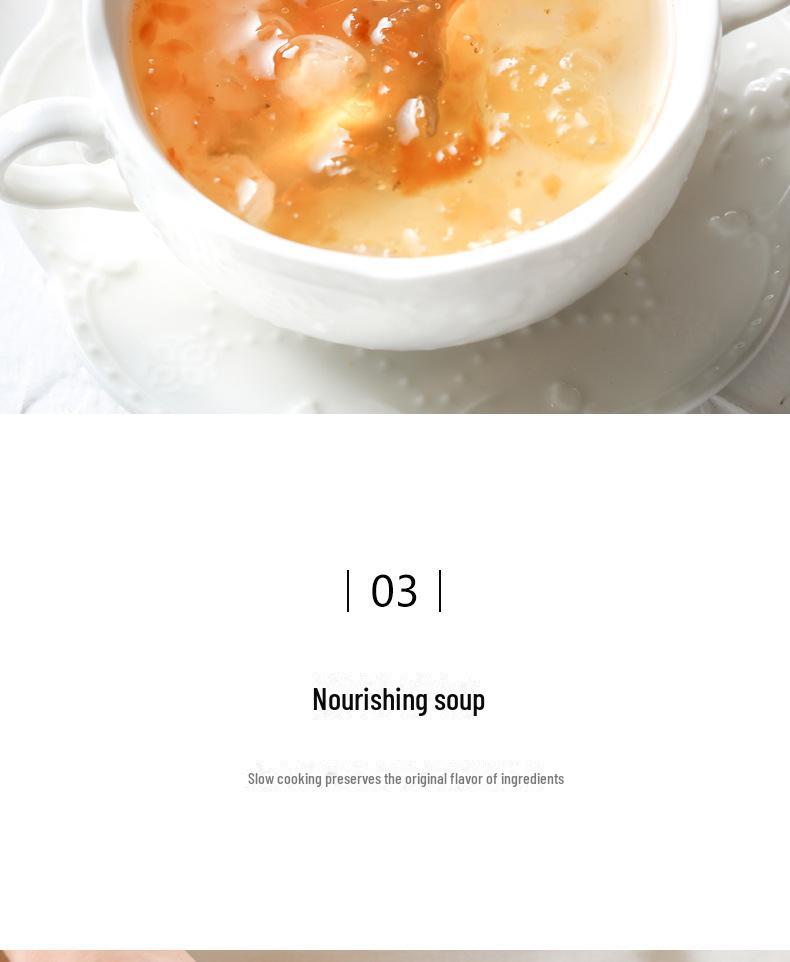 Мини-электрическая кастрюля «Птичье гнездо» - Водонепроницаемая керамика, Здоровое тушение, Маленькая бытовая техника, Подарок