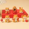 Statue Vibrant Color New Year Adorable Appearance 2024 Dragon Figurine Miniature Desktop Ornament