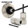 Bike Cassette Lockring Removal Tool Bicycle Flywheel Remove Socket Wrench For Shimano SRAM SunRace Guiding Stick Repair Tool