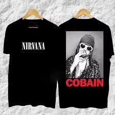 Рок-группа Nirvana 2026 Новый Расслабляющая Футболка Nevermind Тайский Курт Кубен Унисекс Мода Топ с коротким рукавом Футболка из чистого хлопка Рок-группа