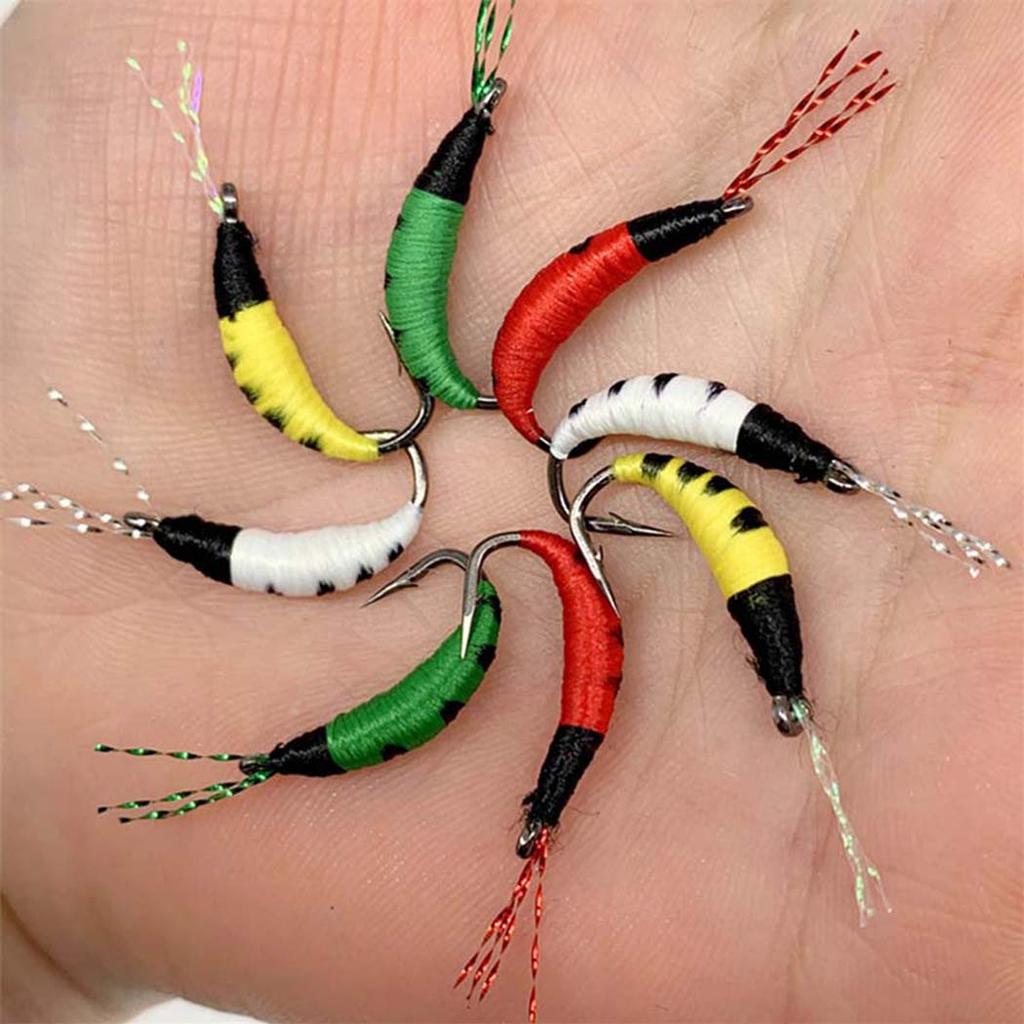 1/3Pcs Realistic Artificial Fly Fishing Lures Fly For Trout Fishing Artificial Insect Bait Lure Fishing