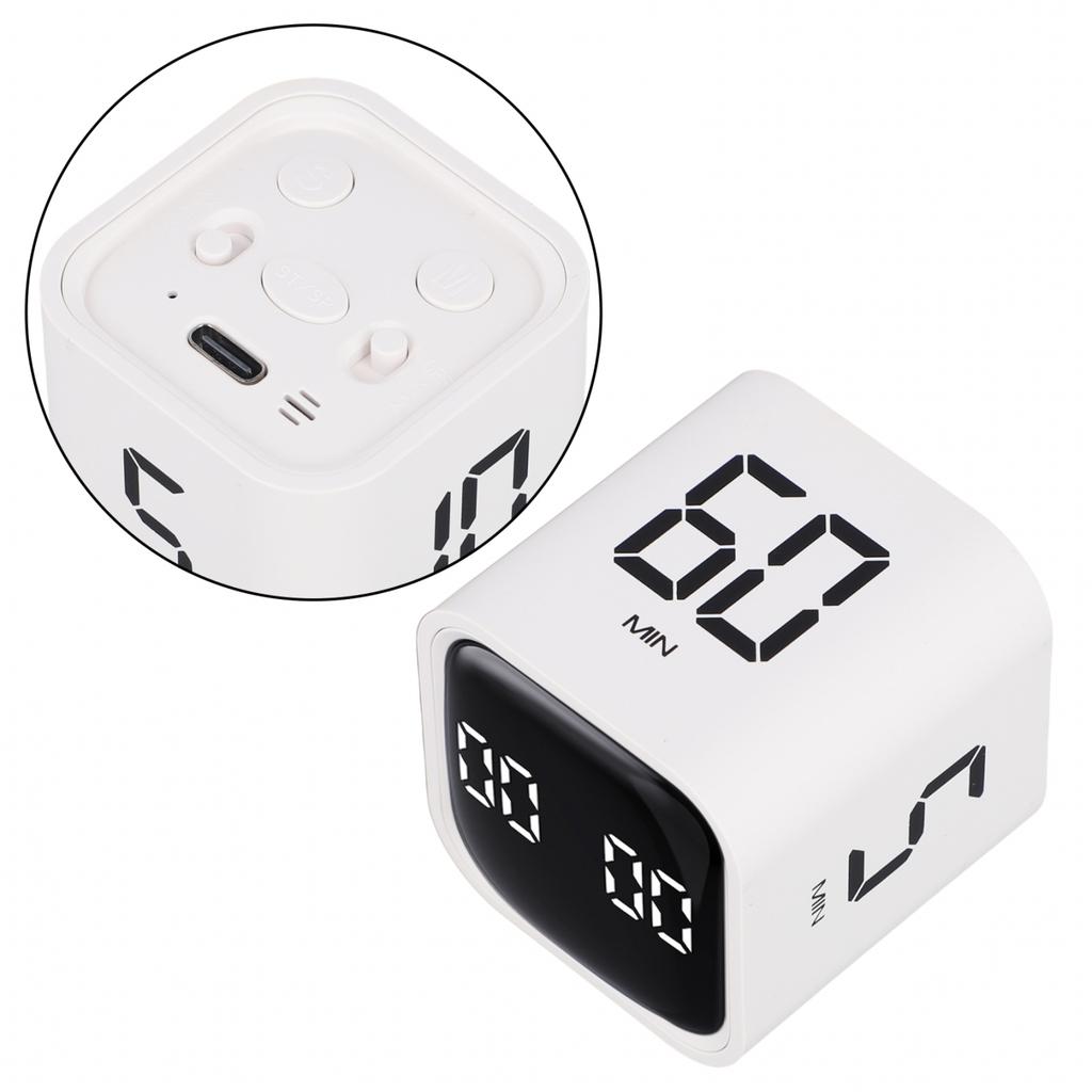 Таймер-кубик с переворотом, Таймер с гравитационным датчиком, Таймер с регулируемой громкостью