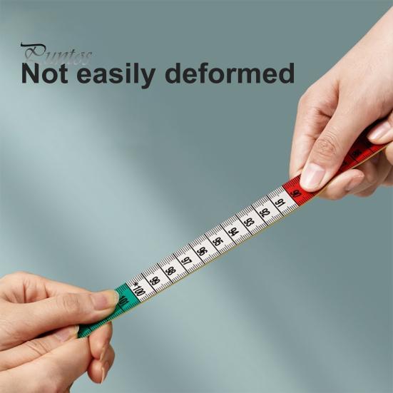 Мягкая линейка, точная, прочная, гибкая, с двойной шкалой, рулетка для измерения потери веса при шитье