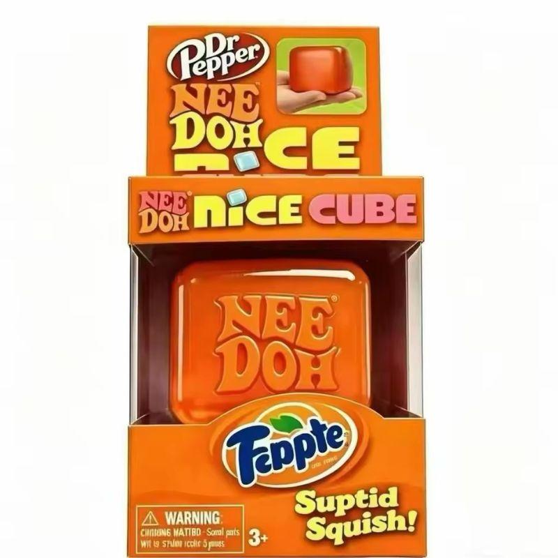 Needoh Nice Cube Сенсорный Снятие Стресса Игрушка-Фиджет для Тревоги и Концентрации Настольный Сенсорный Куб для Взрослых и Детей
