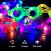 1-50 ШТ. Светящиеся LED Очки Неоновые Светящиеся в Темноте Подарок на Вечеринку для Взрослых Детей День Рождения Свадьбу Фестиваль Аксессуары для Костюма
