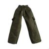 1/12 Male Figure Pants Costume Men's Clothing Stylish Outfit Handmade Doll Cargo Miniature for