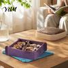 Foldable Table Mat Silicone Magnetic Mat, Heat Resistant Hot Pad, Portable Waterproof Easy Clean Non-slip Trivet for Kitchen Dining And Camping Picnic