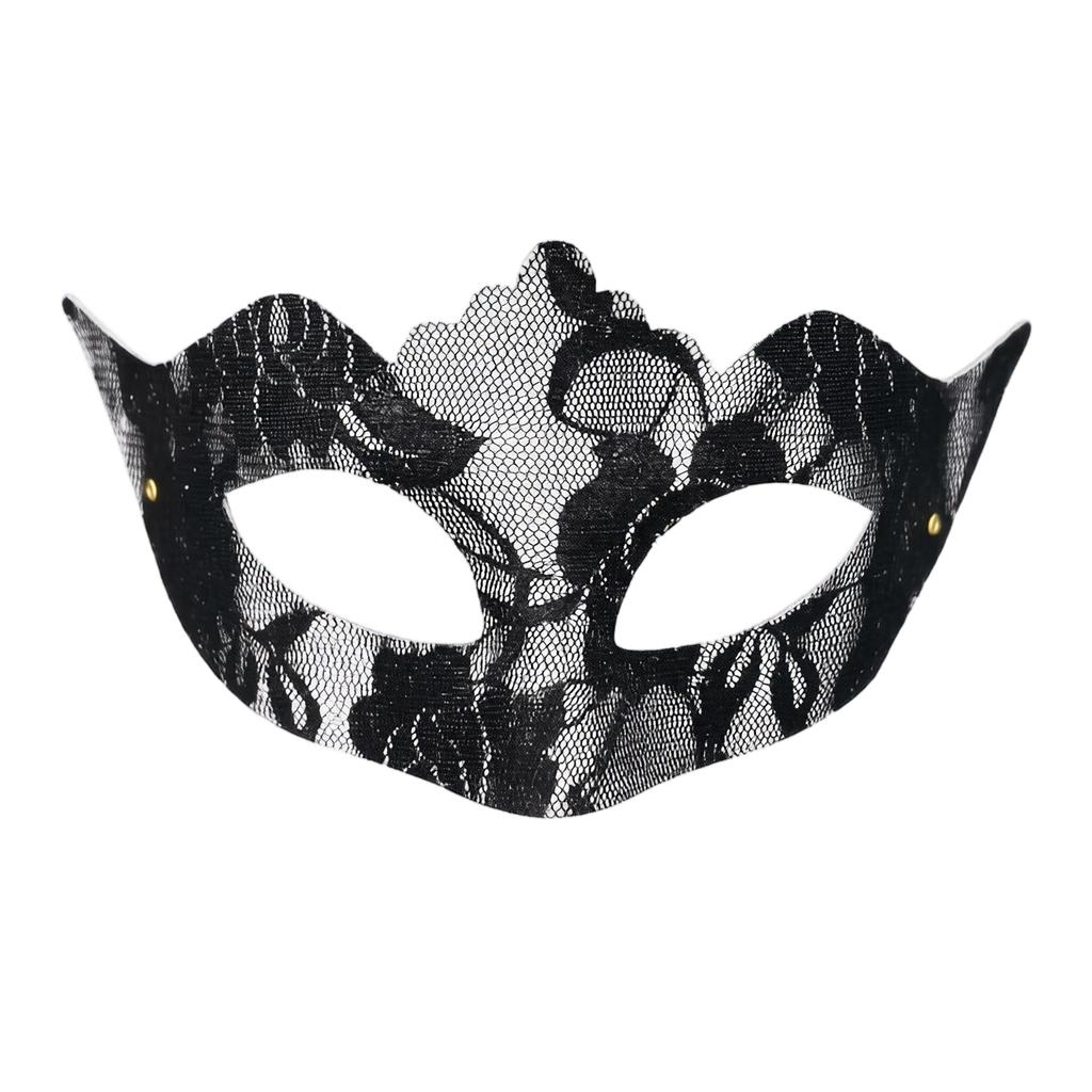 Half Face Lace Transparent Masquerade Ball Costume Party Eye