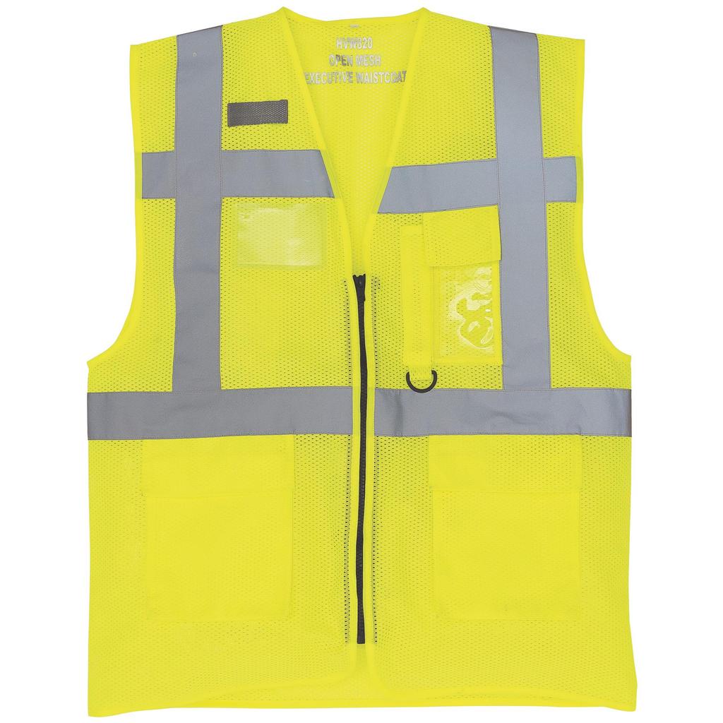 Yoko Mens Hi-Vis Safety Vest