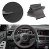 Для A3 8P Sportback A4 B8 Avant A5 8T A6 C6 A8 D3 Q5 8R Q7 4L Защитный чехол на руль из микрофибры с перфорированной кожей