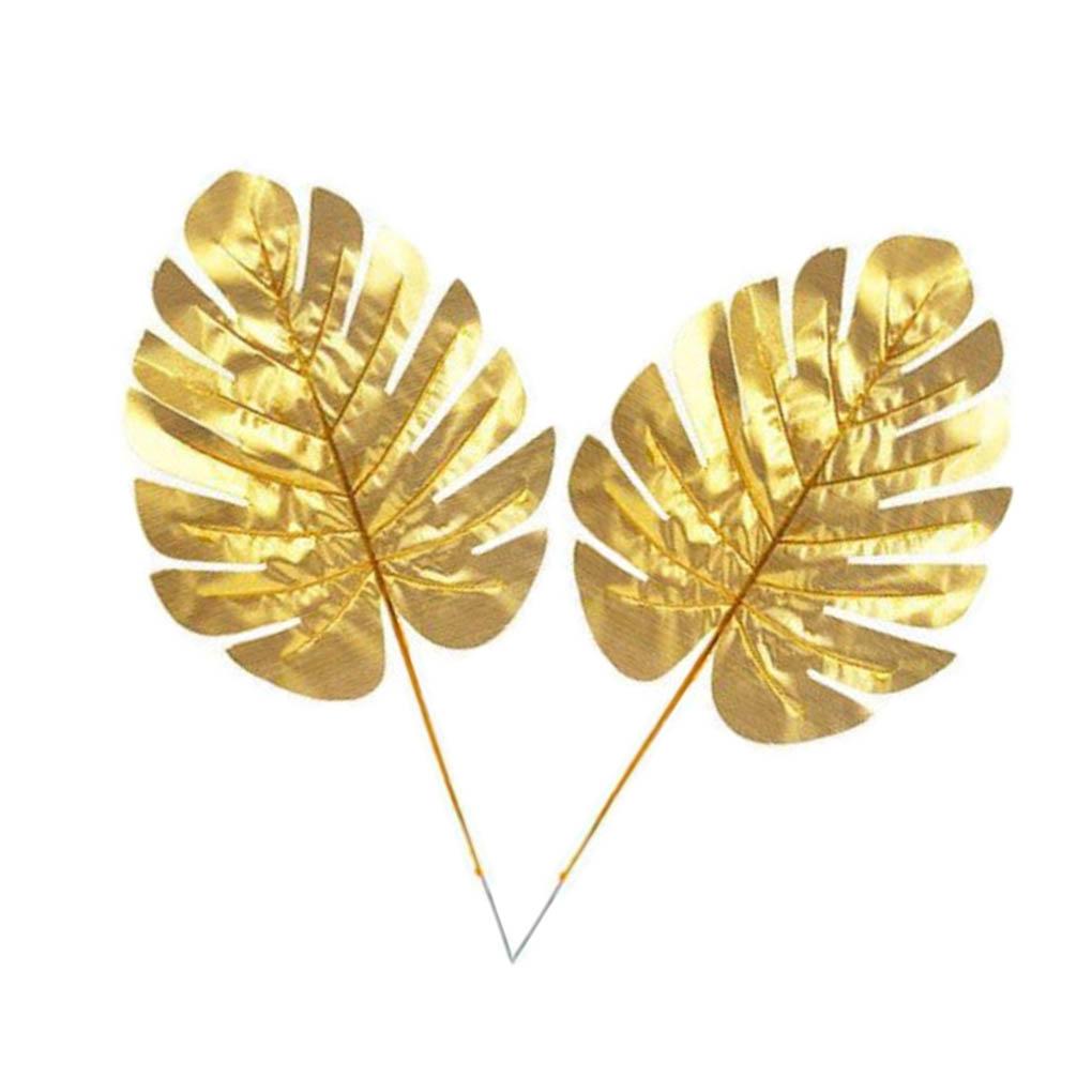 Свадебная вечеринка Листья Искусственные пальмовые листья Украшение для вечеринки Тропические листья