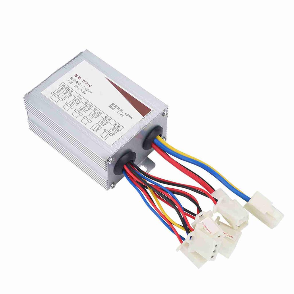 24V 500W Motor Brushed Controller Box for Electric Bicycle Scooter E bike
