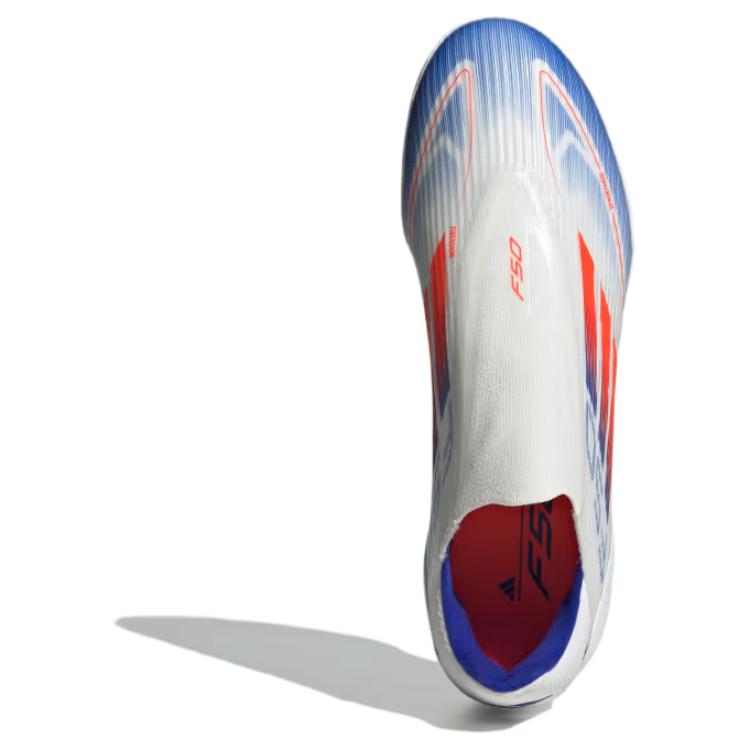 adidas Adizero F50 League Laceless TF Advancement Pack унисекс кроссовки белые облачно-белые солнечно-красные IF1339