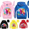 Kids Trolls Print Hoodie Cotton Pullovers Coat Jacket Gift Yrs