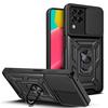 For Samsung Galaxy M53 5G Case Slide Camera Armor Phone Case For Samsung M53 M 53 SM-M536B 6.7" Magnetic Holder Ring Back Cover