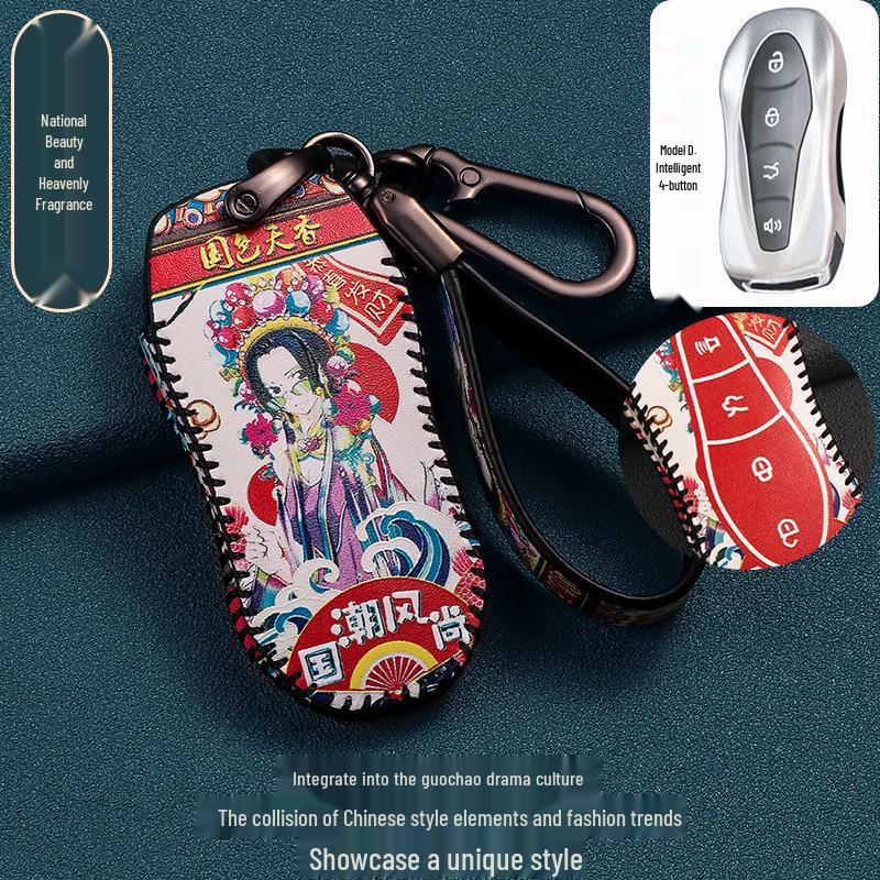 Compatible Key Cover Set for Geely Emgrand, Boyue, Bin Yue, Vision X6/X3, Binrui, and Xingyue Cars