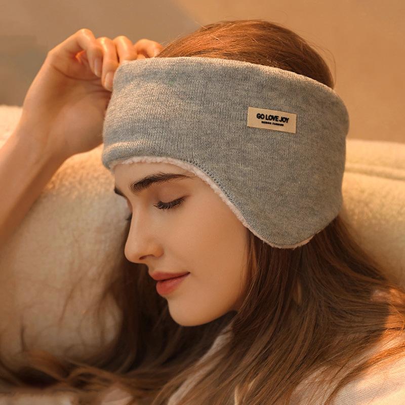 Winter Ear Warmer Earmuffs for Women Outdoor Sports Cycling Warm Fleece Ear Muffs Headband Windproof Ear Cover Elastic Earflap