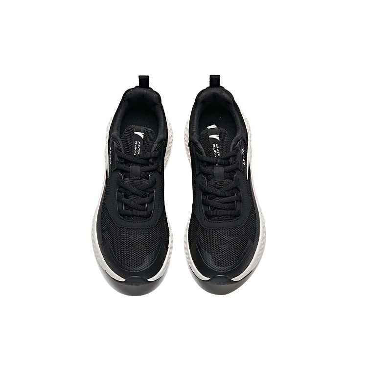 Anta Кроссовки Running Series Low-Top для бега женские кроссовки черные цвета слоновой кости и белого 122115536S-4
