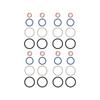 8 Sets Fuel Injector O-ring Seal Kits For Ford 6.0L Powerstroke Diesel 2003-2010