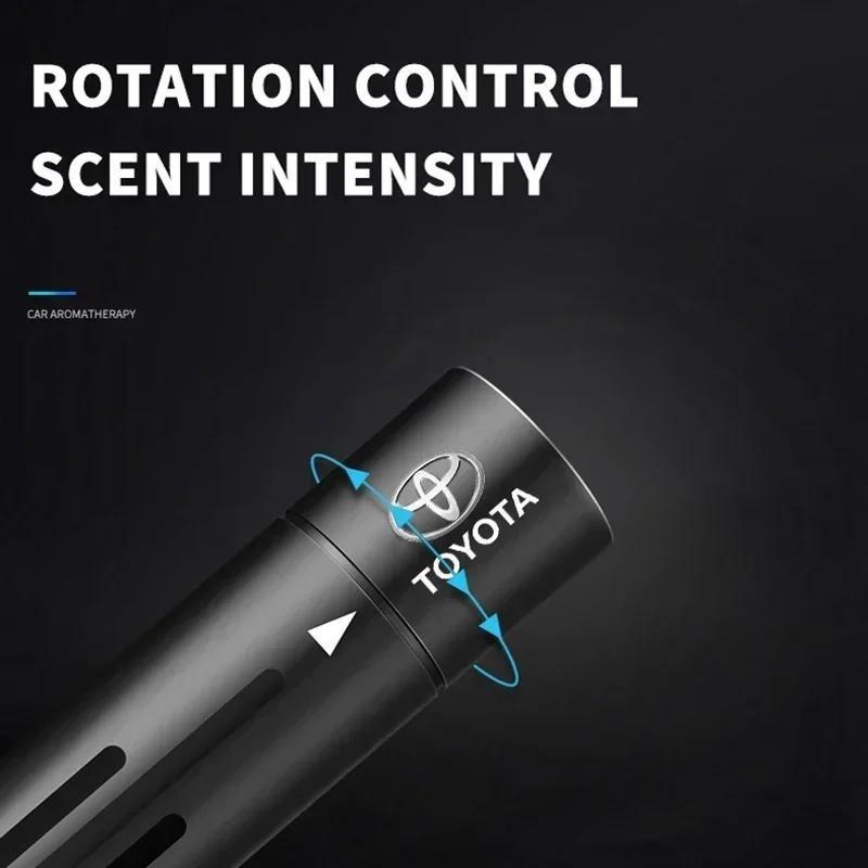 Auto Goods Car Air Freshener Outlet Air Vent Perfume Diffuser for Toyota Trd Gr Chr Corolla Yaris Rav4 E150 E120 Land Cruiser 200