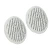 2PCS White Scrubbing Steam Mop Steam Mop Cloth for Shark S7000 Series S7000AMZ S7001 Floor Cleaning