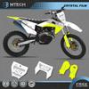 DSMTECH DSMTECH Motorcross Graphics Background Decals Sticker Kits for Husqvarna TE FE 2020- 2023 TC FC 2019-2022 009
