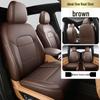 Nappa Leather Full-Cover Car Seat Cushion - Custom Fit for One Special Car, All-Season Use