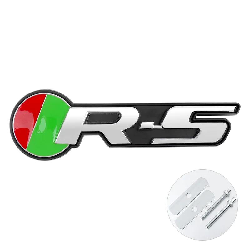 R Sport S Логотип Значок Передняя решетка автомобиля Задний багажник Эмблема Наклейка Наклейка для XK X Type F Pace I-pace XJL S-Type F-Type XJ XF XE E-pace XJS