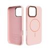 Magnetic Ultra-Thin Lychee Texture PU Leather Phone Case for iPhone 16/15/14/13/12/11 Pro Max 16 Plus Wireless Charging Compatible Slim Phone Cover
