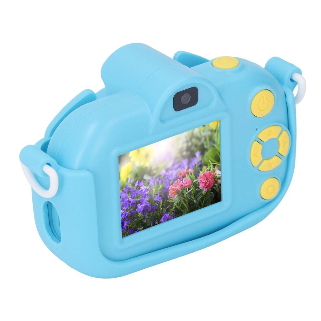 Cute Camera 12MP Digital Video Camera 2in Screen Multifunctional Front Rr Lens 1080P Selfie Camera for Xmas Gift