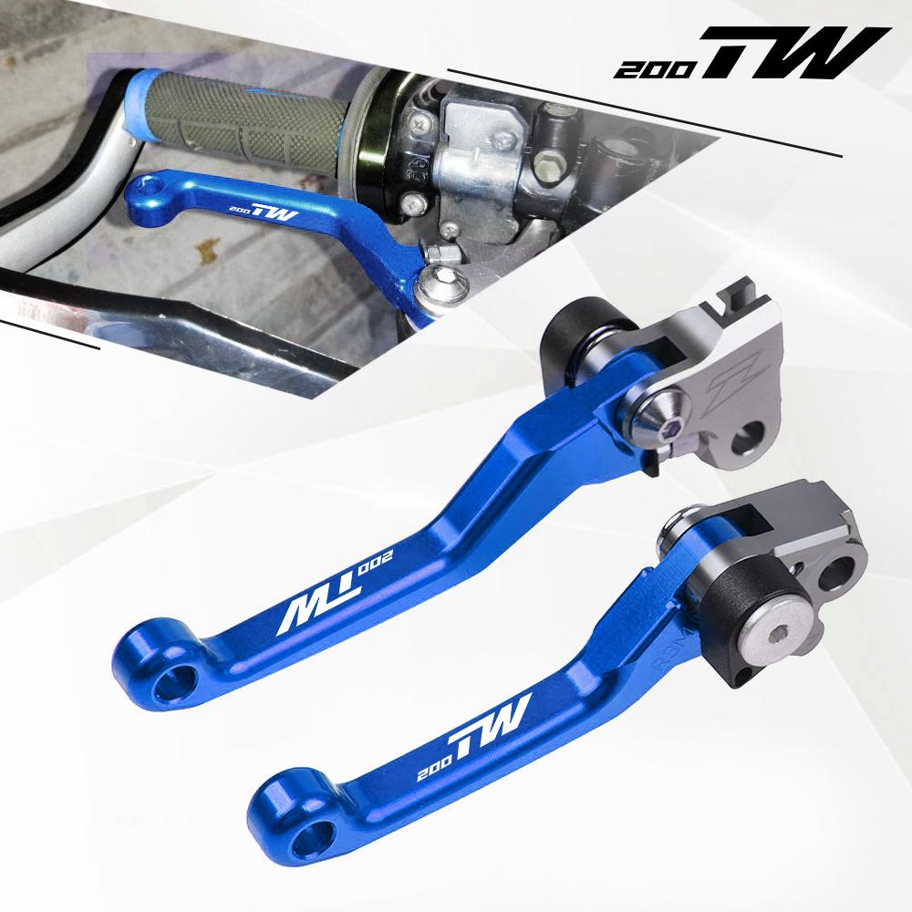 Motocross Dirt Bike CNC Pivot Brake Clutch Levers For YAMAHA TW200 TW 200 2000-2017 2016 2015 2014 2013 2012 2011 2010 2009