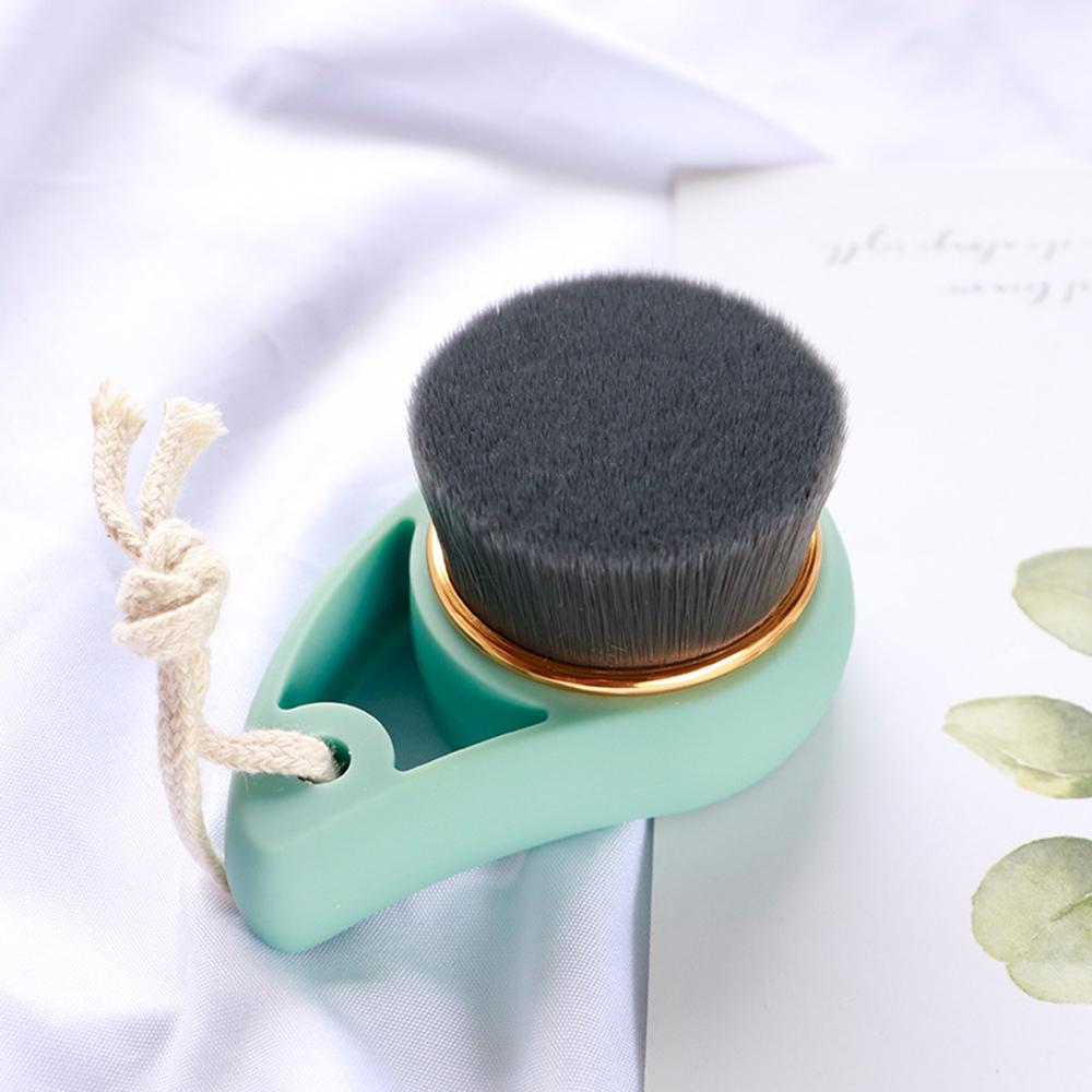 Charcoal Deep Cleansing Face Cleansing Brush Face Care Tool Bamboo Wash Face Brush Facial Cleansing